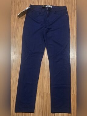 NWT Calvin Klein Navy Skinny Stretch Pants